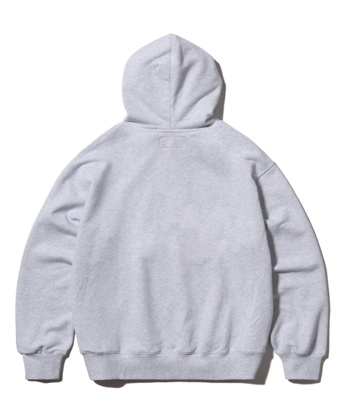 AECA（エイカ）の「AECA SYMBOL FELT HOODIE-LIGHT GREY（パーカー・レディース・その他・SMALL/MEDIUM/LARGE/X-LARGE）」の4枚目の写真