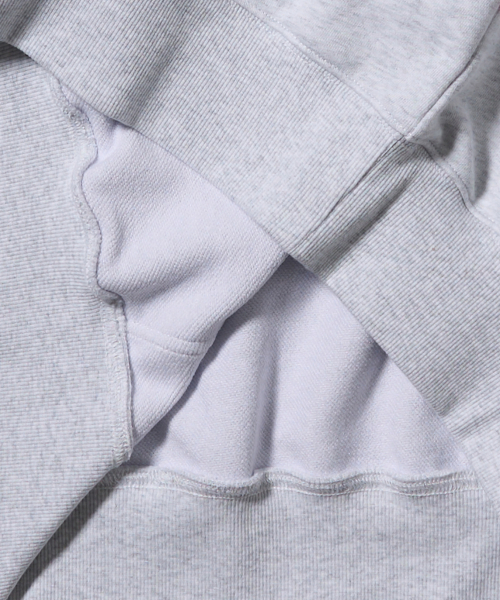 AECA（エイカ）の「AECA SYMBOL FELT HOODIE-LIGHT GREY（パーカー・レディース・その他・SMALL/MEDIUM/LARGE/X-LARGE）」の5枚目の写真