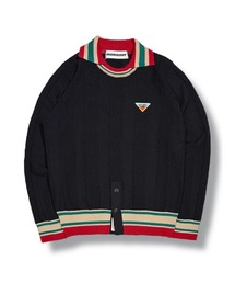 新品未使用 DECEMBERMAY ロゴニット 赤 レディース Mサイズ DECEMBERMAY｜ディセンバーメイ（レディース）のニット/セーター通販