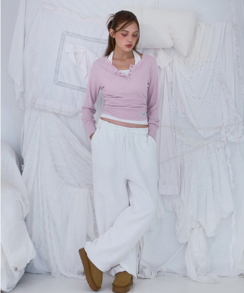 ROSEFRANTZ（ロゼフランツ）の「Back Point 2Way Sweatpants [Ivory]（その他パンツ・レディース・アイボリー・OS）」の5枚目の写真