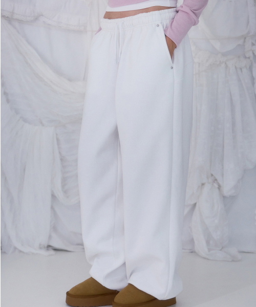 ROSEFRANTZ（ロゼフランツ）の「Back Point 2Way Sweatpants [Ivory]（その他パンツ・レディース・アイボリー・OS）」の12枚目の写真