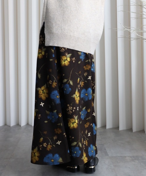 Elena Dawson 薔薇　巻きスカート　新品 Elena Dawson 薔薇 巻きスカート 新品 - メルカリ