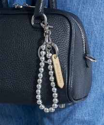 Cassette Chart（カセットチャート）の「【HASHIBAMI】ヘマタイト 丸玉 スマホハンドストラップ（キーホルダー）」