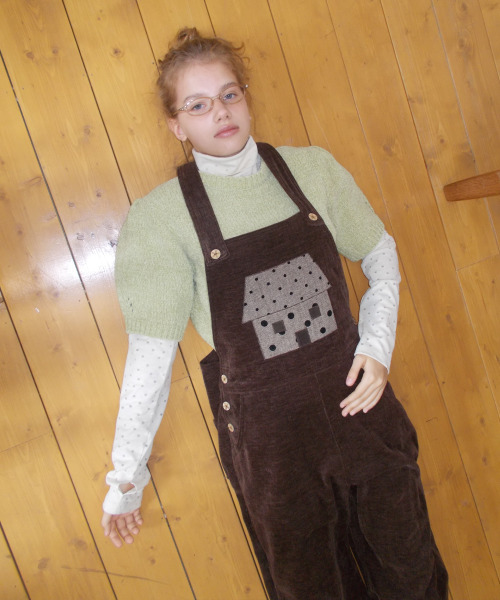 FUN FROM FUN(ファンフロムファン)の「Cozy Home Overall, Brown(サロペット/オーバーオール・レディース・その他・OS)」の5枚目の写真