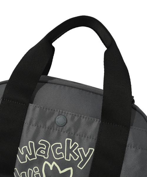 Wacky WiLLy(ワッキーウィリー)の「キキミニボストンバッグチャコール(ボストンバッグ・レディース・その他・F)」の7枚目の写真