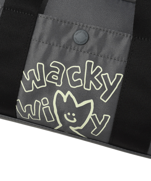 Wacky WiLLy(ワッキーウィリー)の「キキミニボストンバッグチャコール(ボストンバッグ・レディース・その他・F)」の8枚目の写真