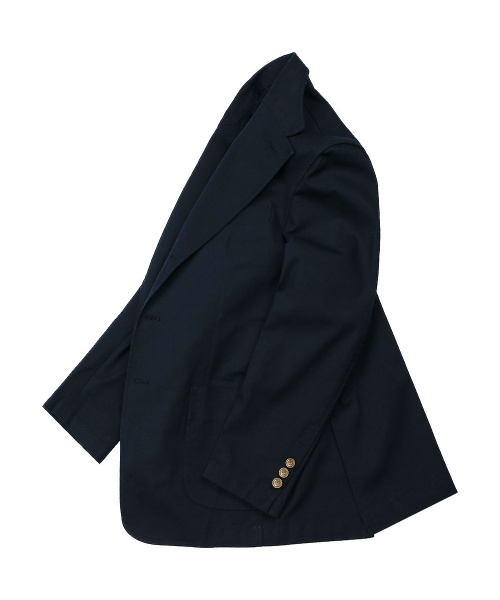 sortie（ソルティ）の「405 Cotton Washed Jacket (Dark Navy)（テーラードジャケット・メンズ・その他・MEDIUM/X-LARGE/LARGE）」の4枚目の写真