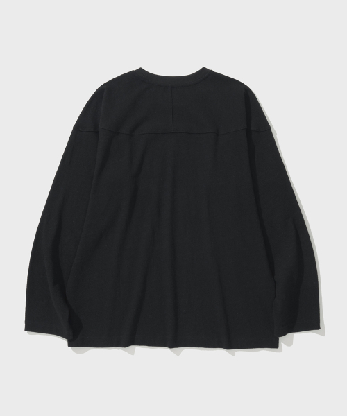 SHIRTER(シャーター)の「FINE SLUB SHIRT T-SHIRT (BLACK)(Tシャツ/カットソー・メンズ・その他・MEDIUM/LARGE/SMALL)」の2枚目の写真
