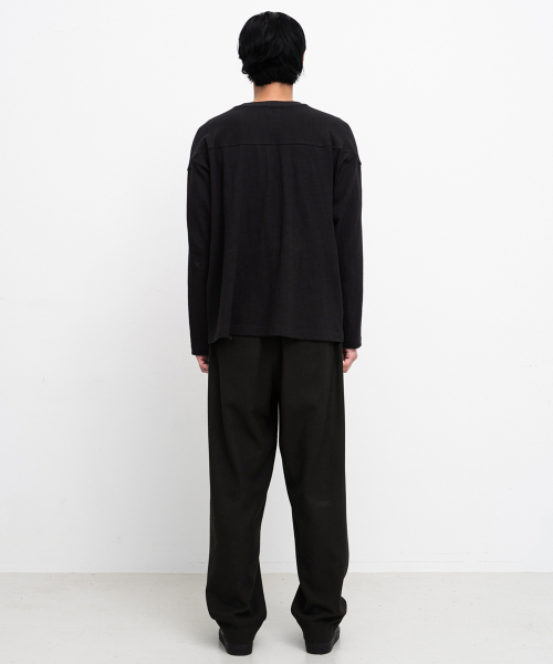 SHIRTER(シャーター)の「FINE SLUB SHIRT T-SHIRT (BLACK)(Tシャツ/カットソー・メンズ・その他・MEDIUM/LARGE/SMALL)」の5枚目の写真