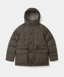 shelter loft down parka brown