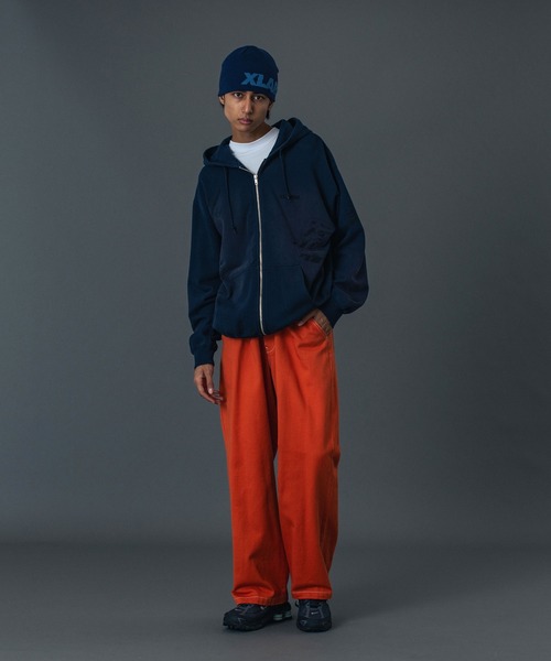 XLARGE（エクストララージ）の「STANDARD LOGO BEANIE（ニットキャップ/ビーニー・メンズ・ブラック/グレー/ピンク/ネイビー・ONE SIZE）」の14枚目の写真