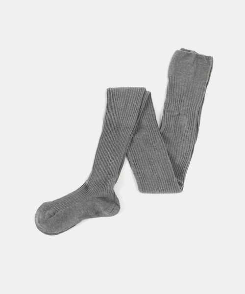 FRAMeWORK（フレームワーク）の「FALKE Family Rib タイツ（タイツ/ストッキング・レディース・ライトグレー/チャコールグレー・FREE）」の2枚目の写真