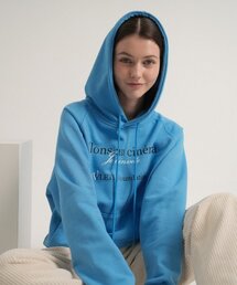 VLETI（ブレッティ）の「Oversized Printing Logo Hoodie (Blue)（パーカー）」