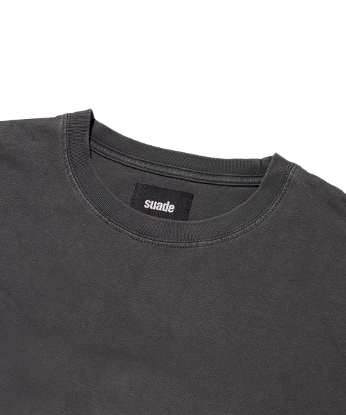 suade（スエード）の「ALBINO TEE [PIGMENT BLACK]（Tシャツ/カットソー・レディース・その他・MEDIUM/LARGE/X-LARGE）」の3枚目の写真