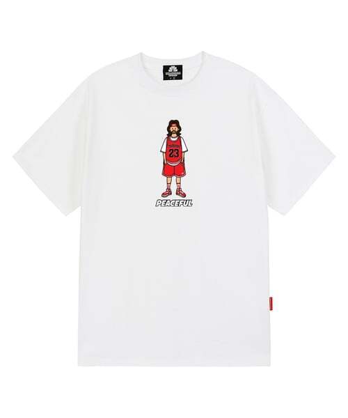 TRIPSHION(トリップション)の「JESUS MICHAEL Tシャツ - ホワイト(Tシャツ/カットソー・メンズ・その他・MEDIUM/X-LARGE/LARGE)」の1枚目の写真