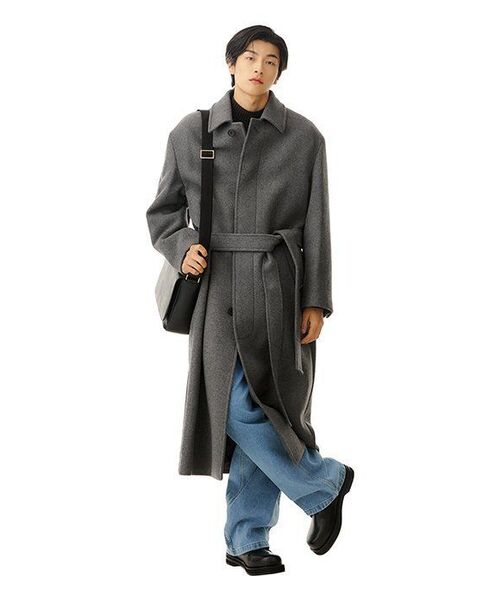 CUSTOMADE(カスタムエイド)の「4.5cm 牛革 チャンキーソール スクエアトゥ ワーカー コリン(CR0064)(ブーツ・レディース・ブラック・23cm/24cm/25cm/26cm/27cm/28cm)」の17枚目の写真