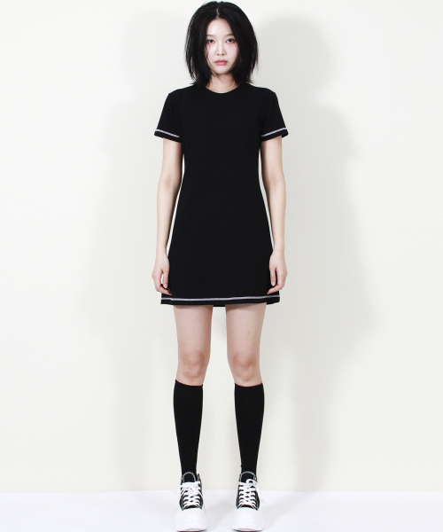 DEMARC(ドゥマーク)の「GIRLY CHIC STITCH MINI DRESS BLACK(ワンピース・レディース・その他・MEDIUM/LARGE)」の9枚目の写真