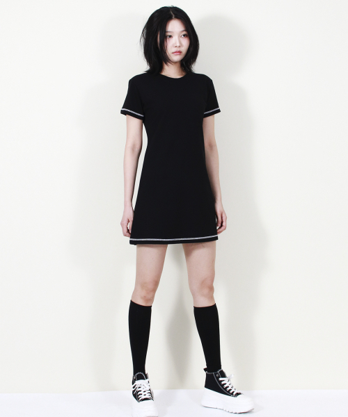DEMARC(ドゥマーク)の「GIRLY CHIC STITCH MINI DRESS BLACK(ワンピース・レディース・その他・MEDIUM/LARGE)」の17枚目の写真