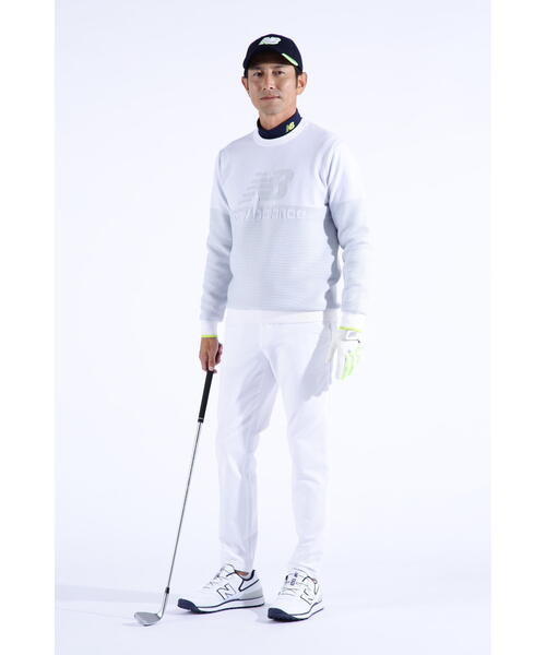 セール】遠赤外線蓄熱保温 クルーネック ニット プルオーバー (MENS