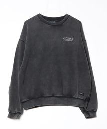 【ADAMPATEK/アダムパテック】Frankenstein face print crewneck プリントスウェット