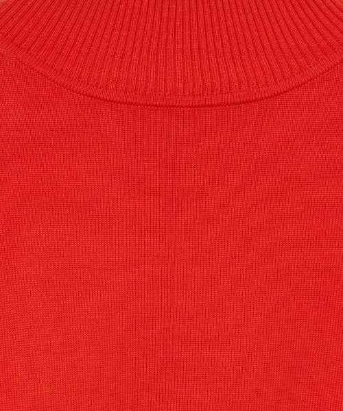 BARNYARDSTORM（バンヤードストーム）の「BARNYARDSTORM / ハイネックワイドポンチョニット【WEB限定カラー】（ニット/セーター・レディース・ブラック/グリーン/ブラウン/オレンジ/ブルー/グレー・FREE）」の12枚目の写真