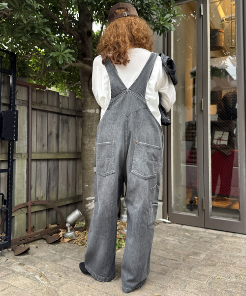 11OZデニム ワークオーバーオール（サロペット/オーバーオール