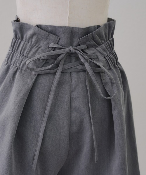 continuer de NICE CLAUP（コンティニューデナイスクラップ）の「【2026SS】リボンSET、スタイルアップショートパンツ（その他パンツ・レディース・トップグレー/チェック/ピンク・FREE）」の8枚目の写真