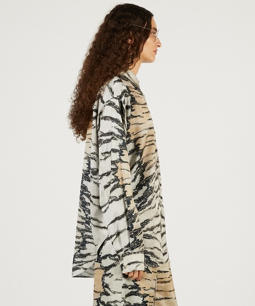PRANK PROJECT(プランクプロジェクト)の「タイガープリントシャツ / Tiger Print Shirt(シャツ/ブラウス・レディース・マルチ・FREE)」の8枚目の写真