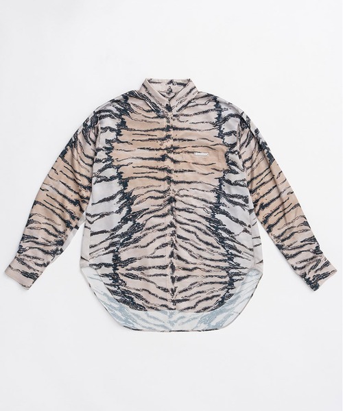 PRANK PROJECT(プランクプロジェクト)の「タイガープリントシャツ / Tiger Print Shirt(シャツ/ブラウス・レディース・マルチ・FREE)」の9枚目の写真
