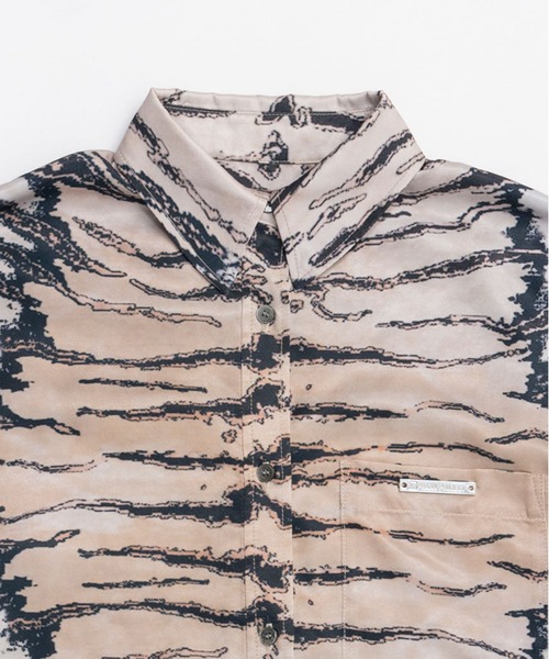 PRANK PROJECT(プランクプロジェクト)の「タイガープリントシャツ / Tiger Print Shirt(シャツ/ブラウス・レディース・マルチ・FREE)」の11枚目の写真