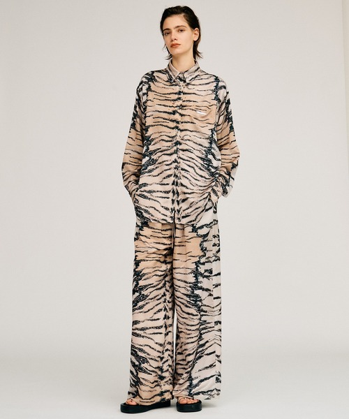 PRANK PROJECT(プランクプロジェクト)の「タイガープリントシャツ / Tiger Print Shirt(シャツ/ブラウス・レディース・マルチ・FREE)」の15枚目の写真