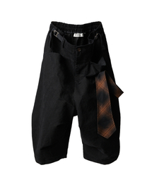 CORD（コード）の「タイストラップバミューダパンツ_BK（その他パンツ）」