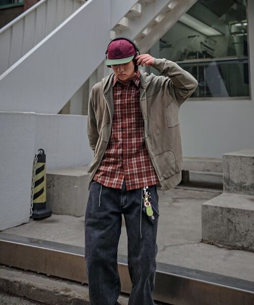 EPISODE UNTITLED(エピソードアンタイトルド)の「SYMBOL MATCH PIGMENT ZIP-UP HOODIE_KHAKI(パーカー・レディース・その他・2/3)」の15枚目の写真