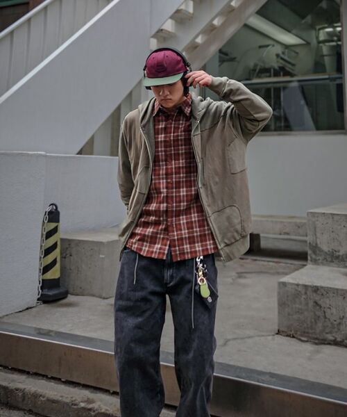 EPISODE UNTITLED(エピソードアンタイトルド)の「SYMBOL MATCH PIGMENT ZIP-UP HOODIE_KHAKI(パーカー・レディース・その他・2/3)」の16枚目の写真