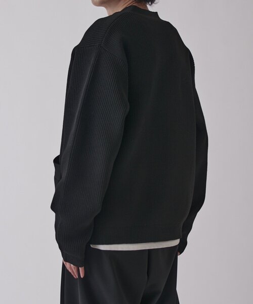 Lui's（ルイス）の「ゴールドTバーカーデ（カーディガン/ボレロ・メンズ・ブラック/チャコールグレー・S/M）」の18枚目の写真