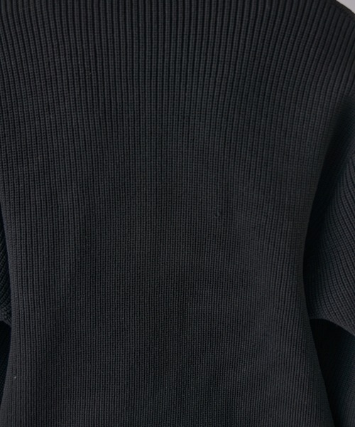 Lui's（ルイス）の「ゴールドTバーカーデ（カーディガン/ボレロ・メンズ・ブラック/チャコールグレー・S/M）」の11枚目の写真