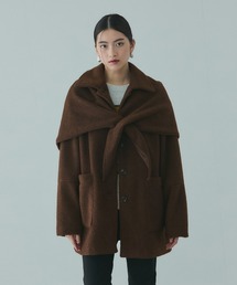 VICKY（ビッキー）の「ショールツキスライバーニットコート（ダウンジャケット/コート）」