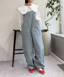 w closet | ヒッコリーサロペット(サロペット/オーバーオール)