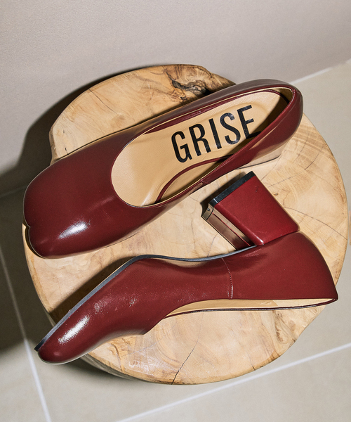 GRISE6.5cmレザーCURVYパンプス（パンプス）｜GRISE（グリーズ）の