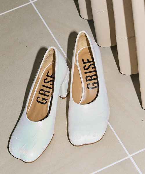 GRISE6.5cmレザーCURVYパンプス（パンプス）｜GRISE（グリーズ）の