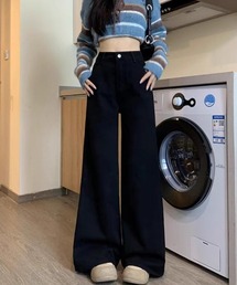 Flugge | セミフレアデニムパンツ(デニムパンツ)