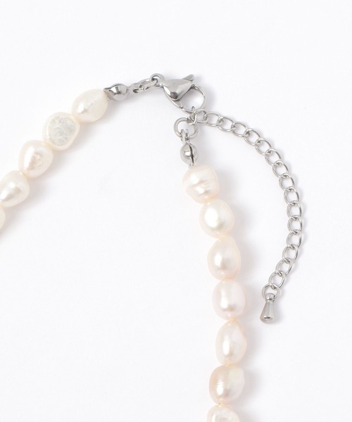 LEPSIM（レプシィム）の「淡水パールネックレス　624962（ネックレス・レディース・アイボリー・ONE SIZE）」の4枚目の写真