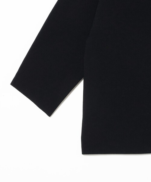 EFFE BEAMS（エッフェビームス）の「ROOM NO.8 BLACK / レースカラー ドルマンスリーブ ニット（ニット/セーター・レディース・ブラック・ONE SIZE）」の4枚目の写真