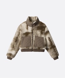 U:UME（ユーム）の「Cozy Tye Dye Stand Collar Down Coat（ダウンジャケット/コート）」