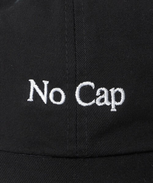 SHIPS(シップス)の「【SHIPS別注】HOHO COCO: NO CAP(キャップ・メンズ・ブラック・ONE SIZE)」の5枚目の写真