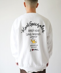 【 Mark Gonzales / マークゴンザレス 】 I LOVE NYC ゴンバト スウェット トレーナー