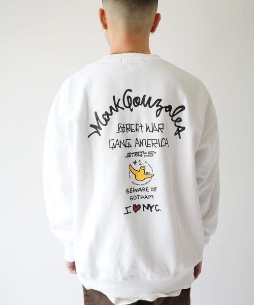 Mark Gonzales / マークゴンザレス 】 I LOVE NYC ゴンバト スウェット