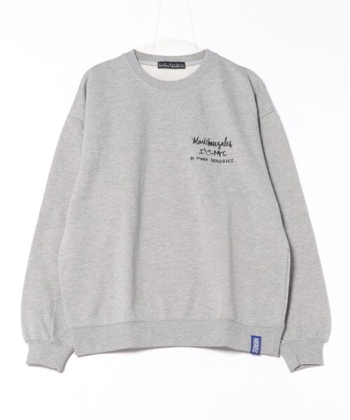 Port(ポート)の「【 Mark Gonzales / マークゴンザレス 】 I LOVE NYC ゴンバト スウェット トレーナー(スウェット・メンズ・ブラック/杢グレー/ホワイト・M/L/XL)」の19枚目の写真