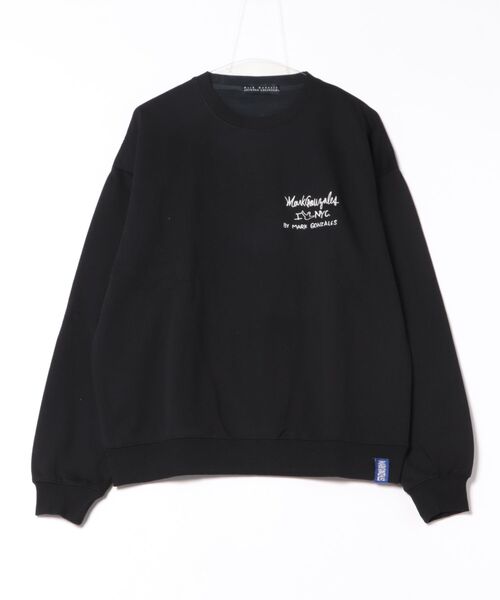 Port(ポート)の「【 Mark Gonzales / マークゴンザレス 】 I LOVE NYC ゴンバト スウェット トレーナー(スウェット・メンズ・ブラック/杢グレー/ホワイト・M/L/XL)」の18枚目の写真