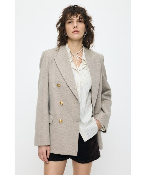 セール】【26年SS新作】DOUBLE BREASTED ジャケット（テーラード